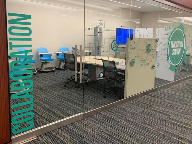 Farm Credit Services Innovation Station Conference Room Graphics 