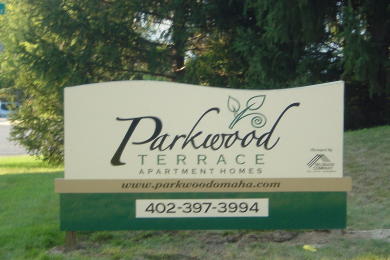 Parkwood Apartments Monument Sign