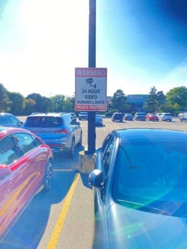 Parking Lot Signs