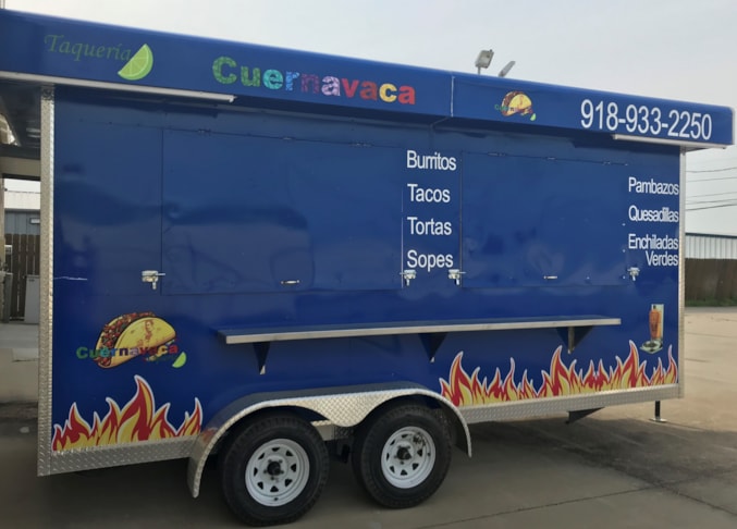 Custom Decals, Wraps & Lettering - Food Truck - Tulsa Oklahoma