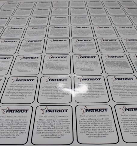 Stickers, Labels & Tags