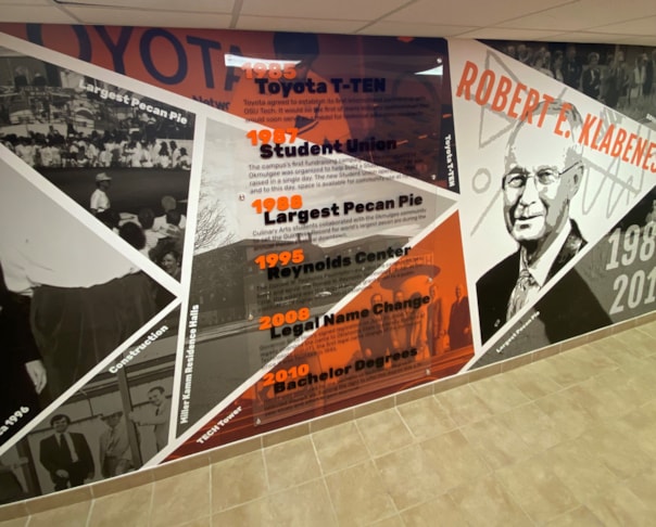 Wall-Mount Frames | College & University Signage