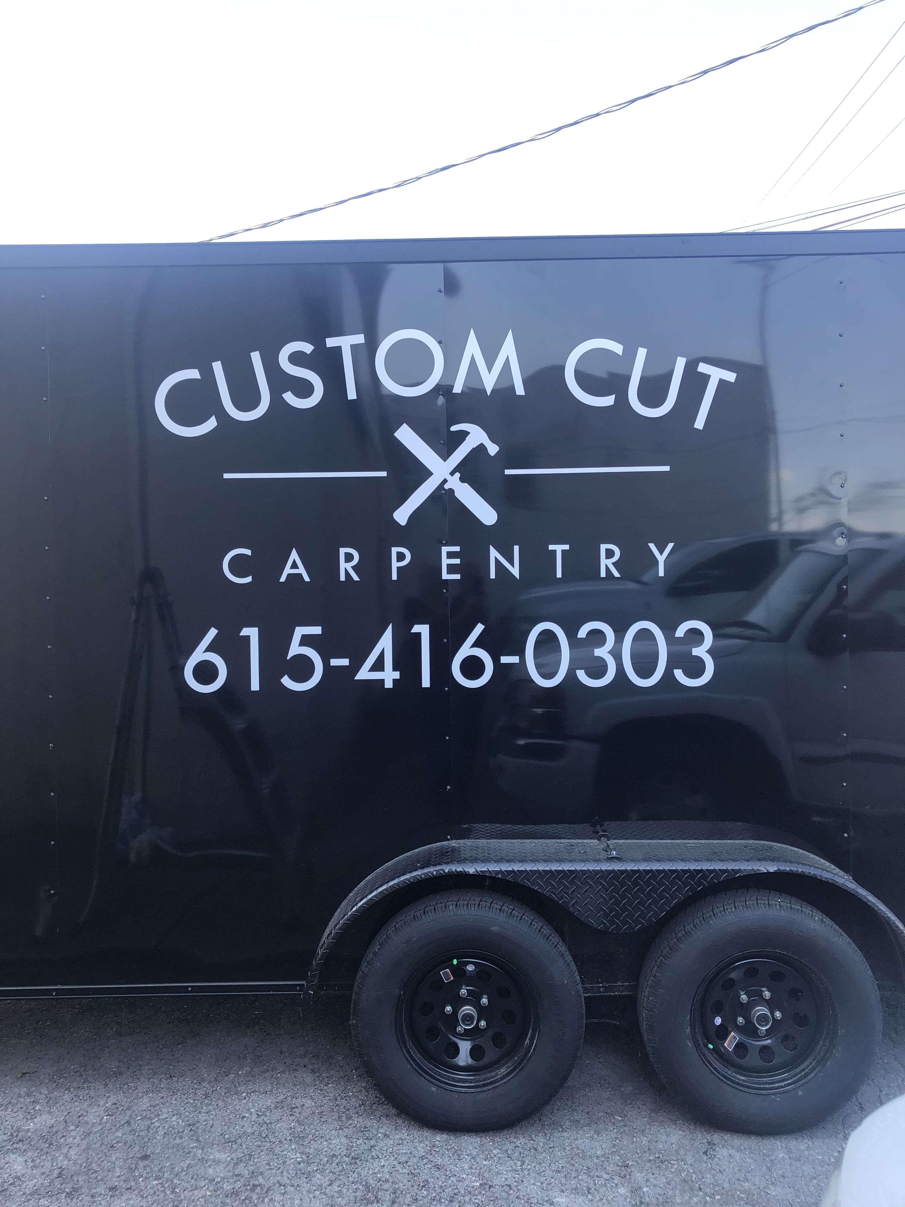 CUT VINYL LETTERING