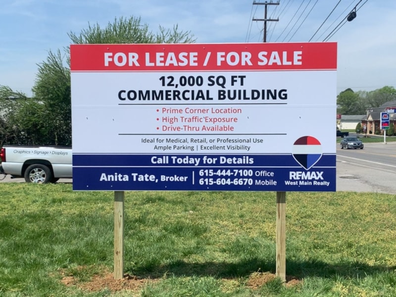Real Estate Sign Frames | Metal