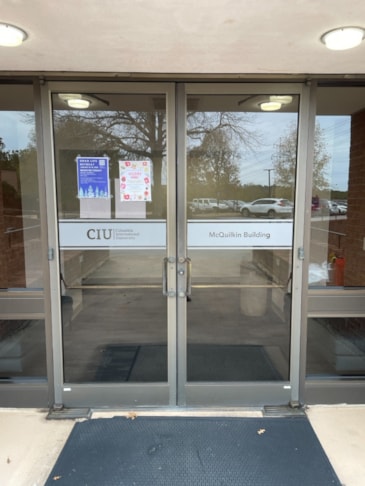 Privacy Window Film | School, College, & University Signs