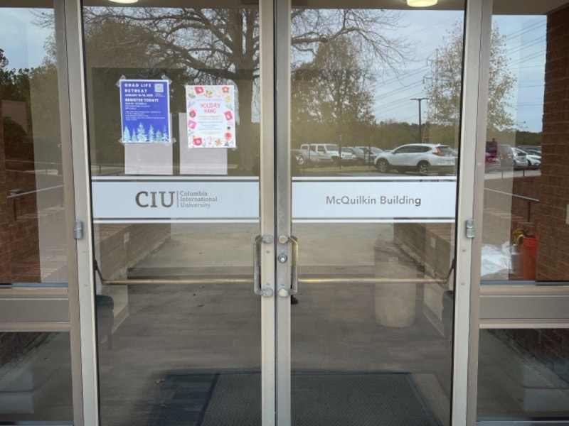 Privacy Window Film | School, College, & University Signs | Columbia, SC | Vinyl