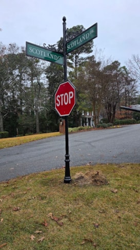 Street Sign for Golden Hills Neighborhood Association