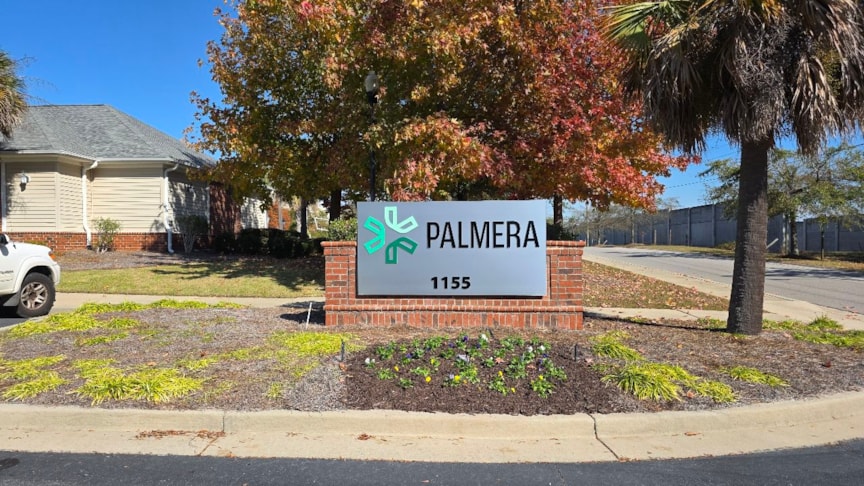 Replacement Panel on Monument Sign for Apartment Complex