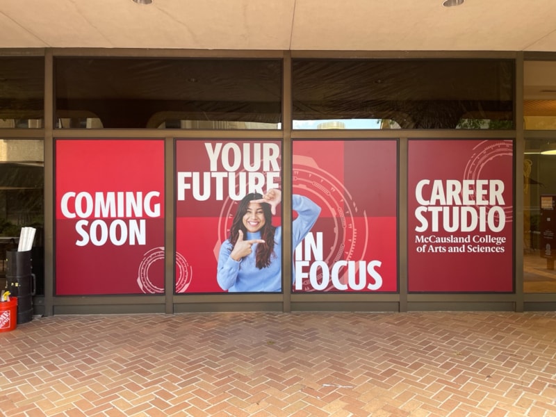 Window Graphics | School, College, & University Signs | Columbia, SC | Vinyl