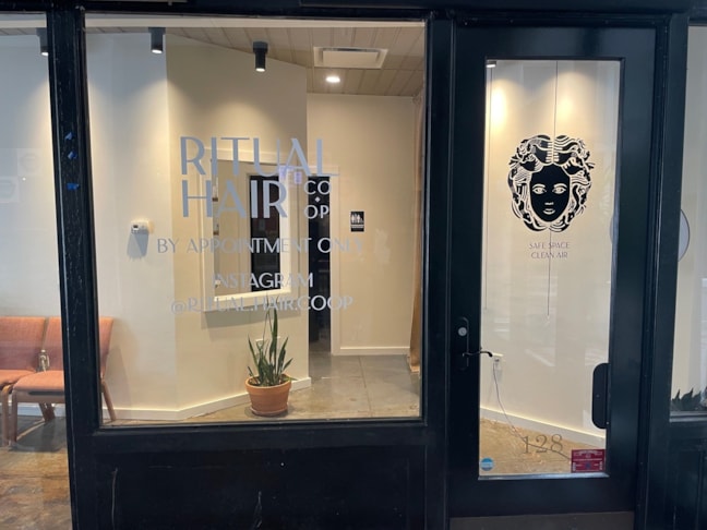 Ritual Hair Window Decals