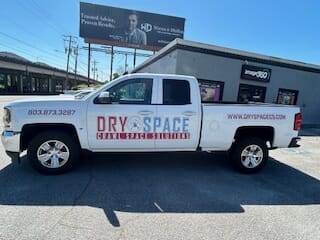  Vinyl-Vehicle Graphics & Lettering | Dryspace Crawlspace Solutions