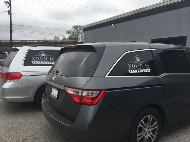 Zoom 45 Transportation Vehicle Decals
