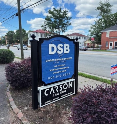 Custom Sandblasted Sign