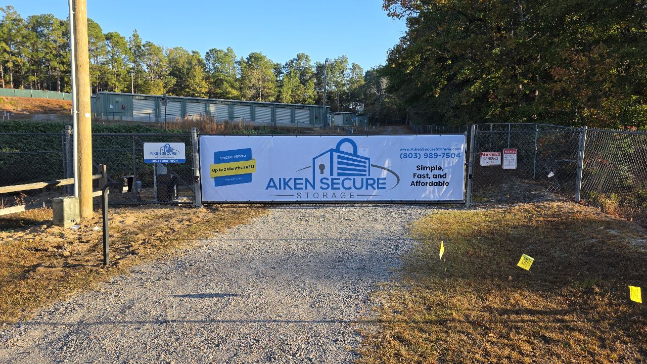 Fabric & Vinyl Outdoor Banners | Real Estate & Storage | Aiken, SC | Vinyl