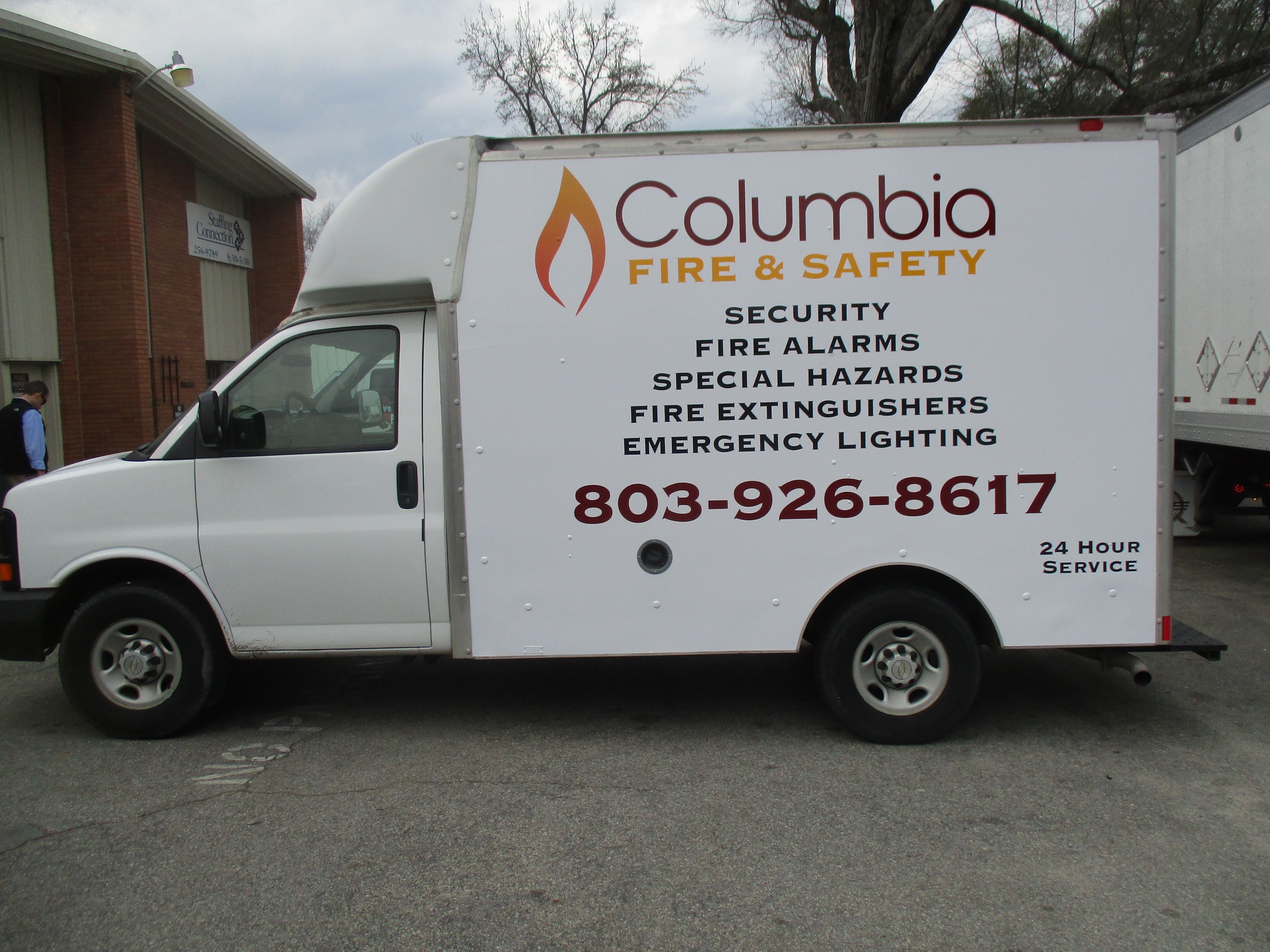 Expert Sign Solutions for the Relocation of Columbia Fire & Safety