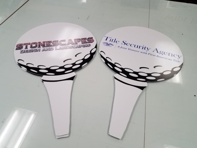 Golf Tee Sponsor Signs