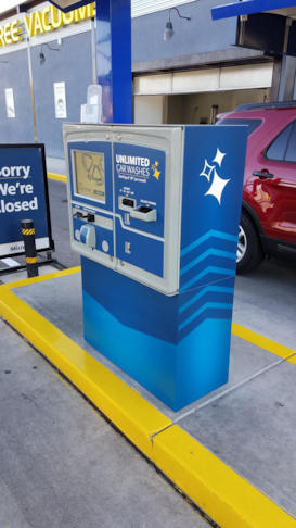 Car Wash Kiosk Graphics