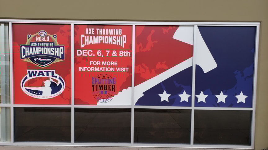 Window Decals, Signage & Graphics