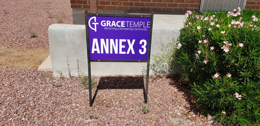 Signs for every purpose! We can design and produce the right sign for your needs!