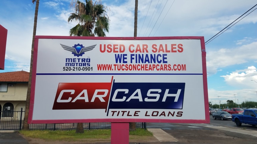 Signs for every purpose! We can design and produce the right sign for your needs!