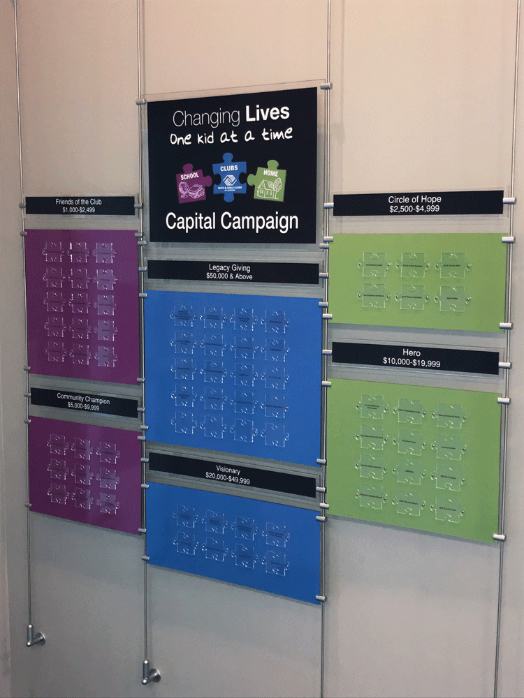 Customized Donor Walls | Image360 Columbia MO