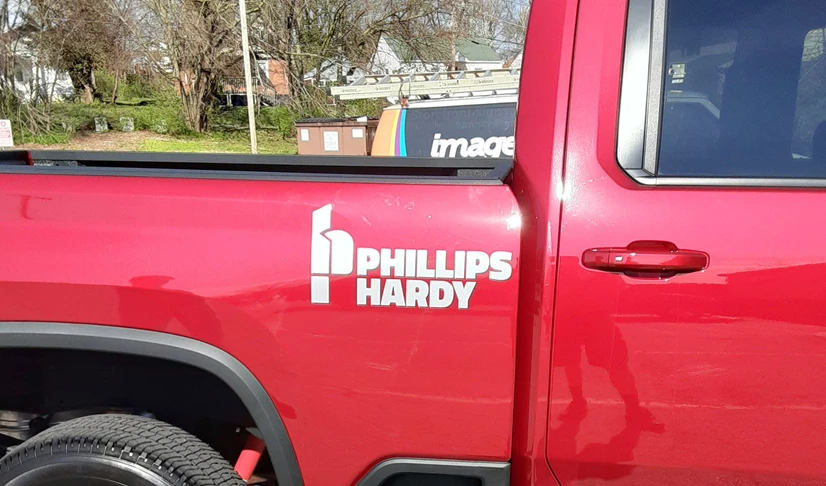Phillips Hardy Decal 