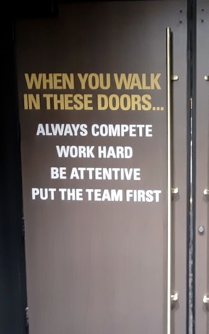 Motivational Door Decal for Mizzou