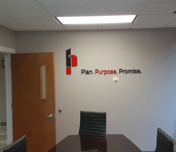 Phillips Hardy 3-D Sign