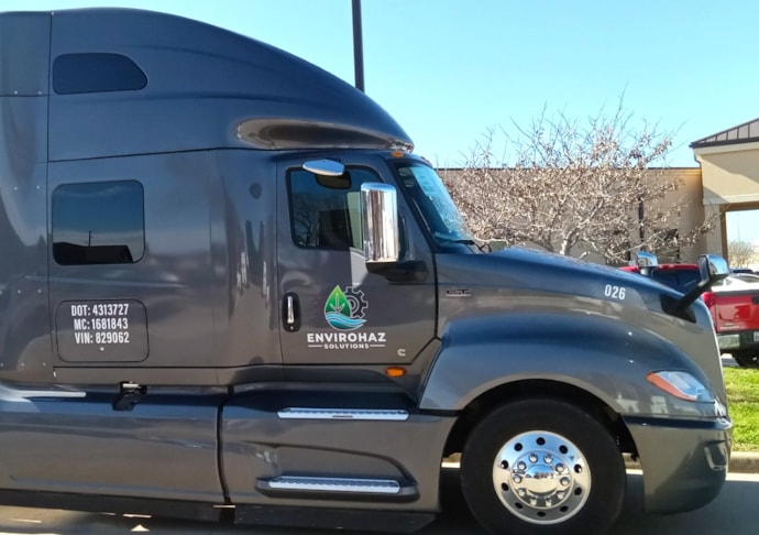 DOT numbers, Transportation, Semi-trailer truck, 18 Wheeler Vinyl