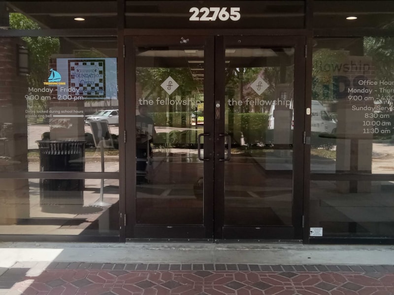 Door Decals | Churches & Religious Organizations | Katy, Texas | Vinyl