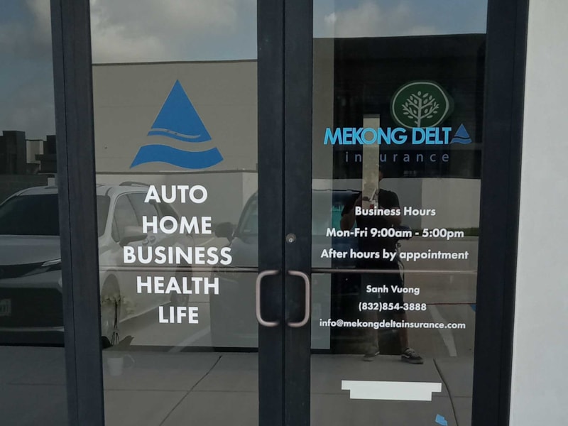 Door Decals | Professional Services | Houston, Texas | Vinyl