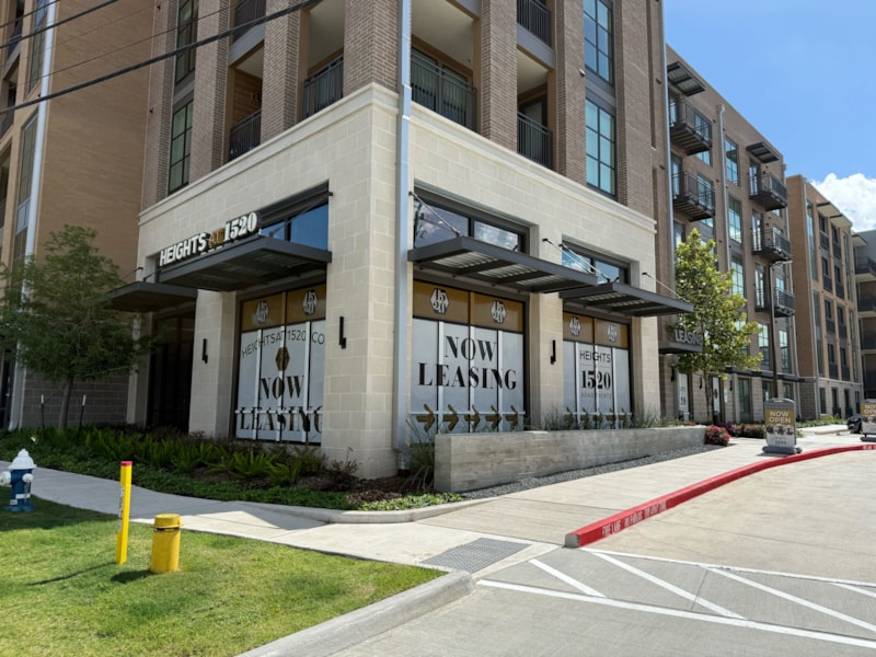 Window Graphics | Property Management | Houston, Texas | Vinyl