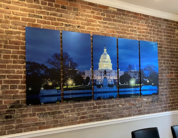 Decorative Dimensional Wall Graphic