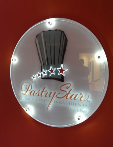 Edgelit Lobby Sign for Amero Foods/ Pastry Star in Laurel,MD