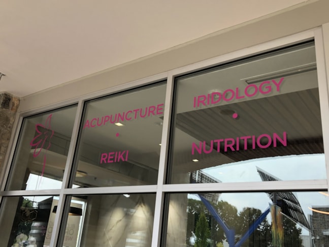 Window Graphics - Cut Lettering