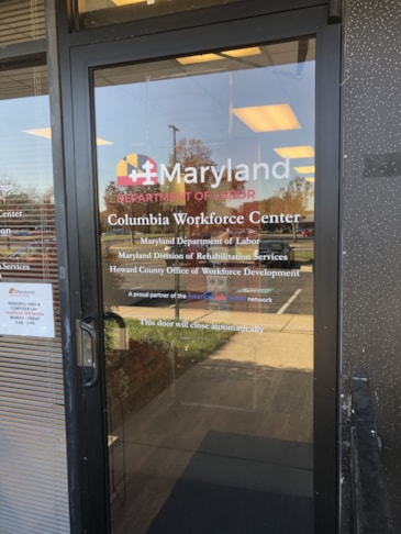 Cut Vinyl Lettering and Logo