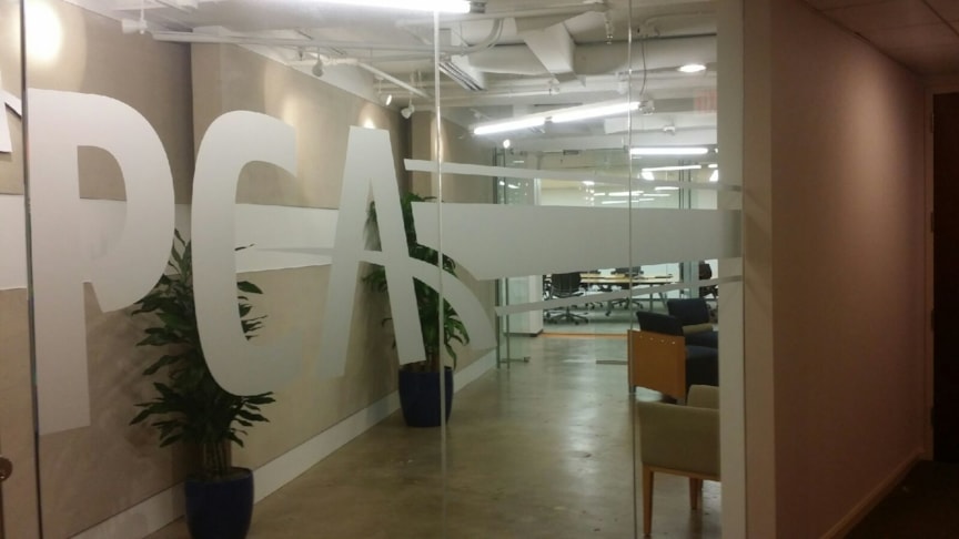 Frosted Cut Vinyl Letters