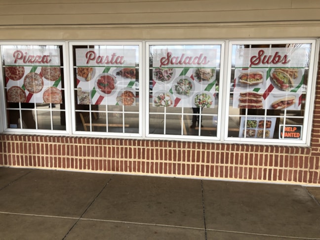 Perforated Vinyl Window Graphics