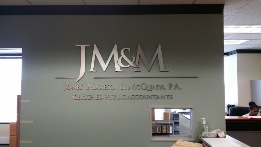 Metal Dimensional Letters