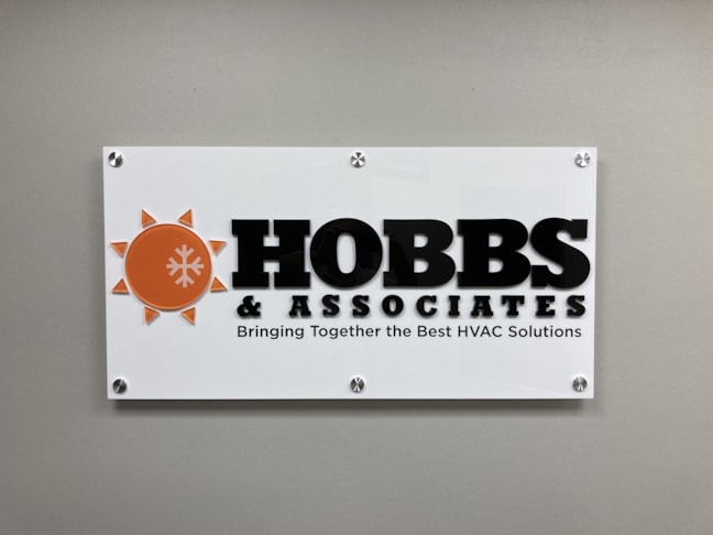 Acrylic Impact Sign Display
