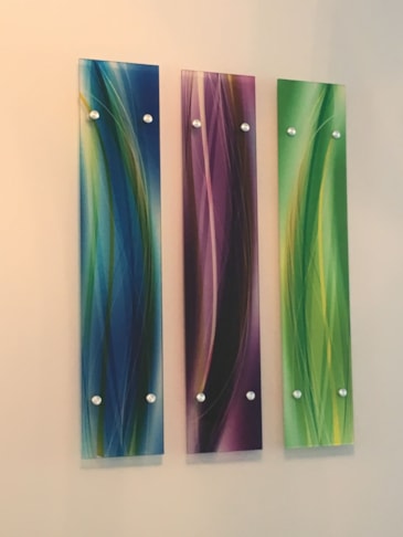 Custom Mounted Acrylic Displays