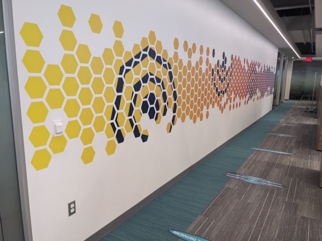 Cut Vinyl Wall Mural