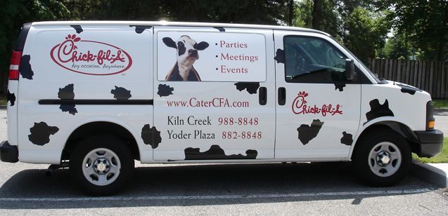 Vehicle Lettering Wraps