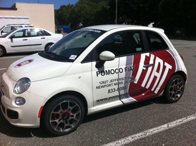 Vehicle Lettering Wraps
