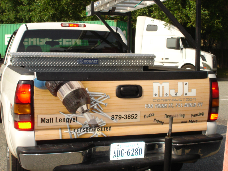 Vehicle Lettering Wraps