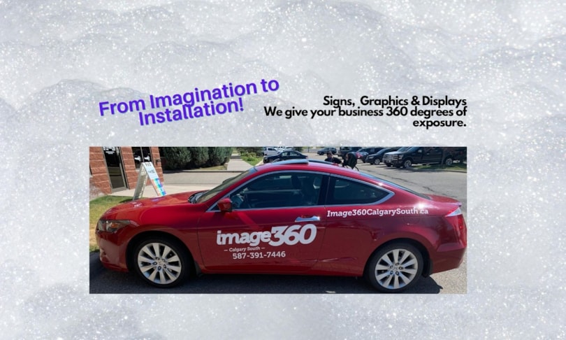 Decals and lettering give your vehicle 360 degrees of exposure