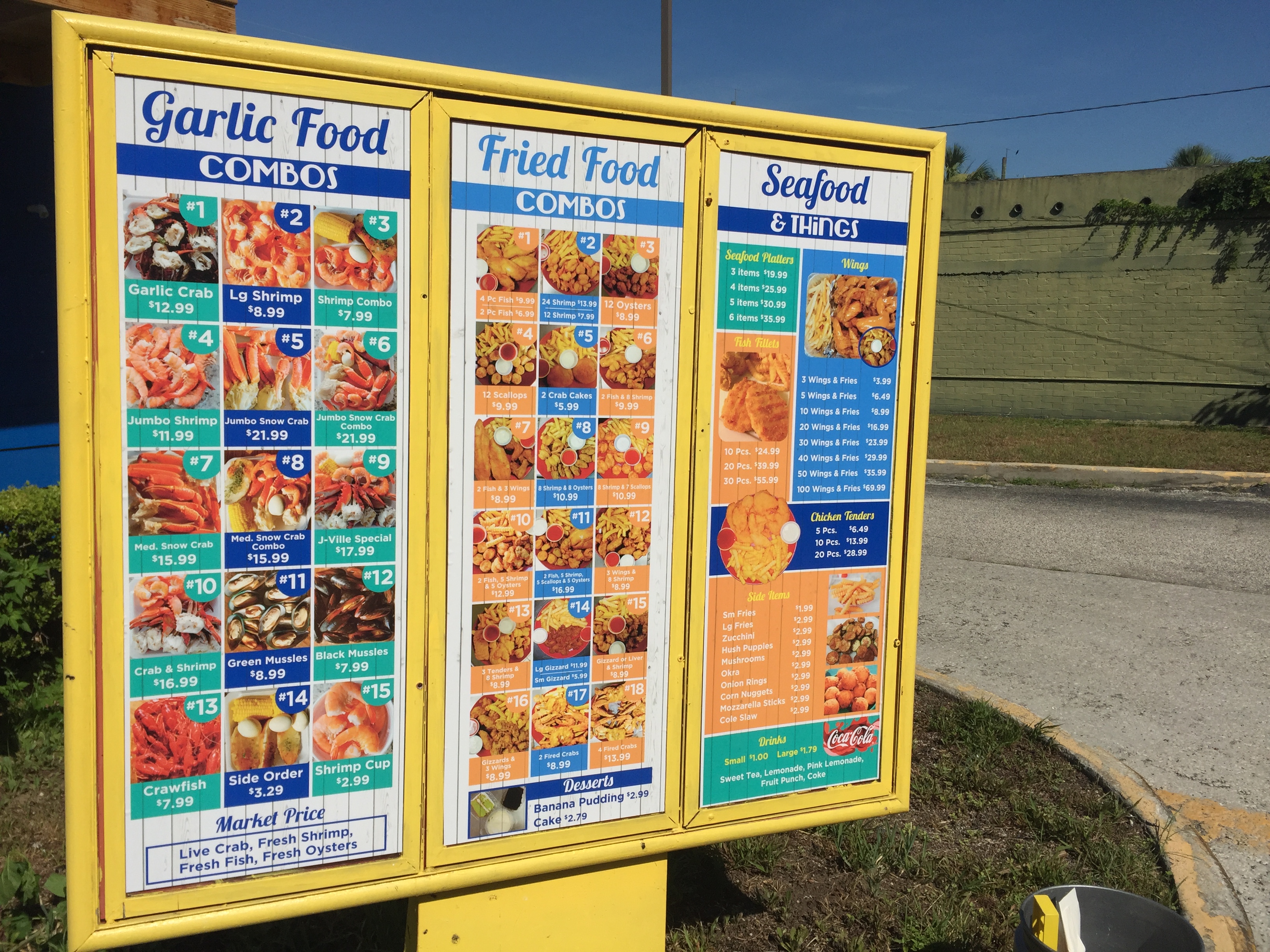 Menu Signs & Price List Signage | Restaurants & Foodservice | Acrylic