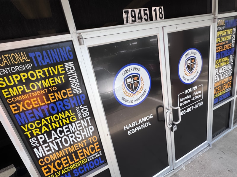 Window Graphics | School, College, & University Signs | Vinyl