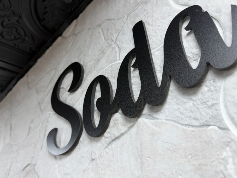 3D Signs & Dimensional Letters | Retail | PVC