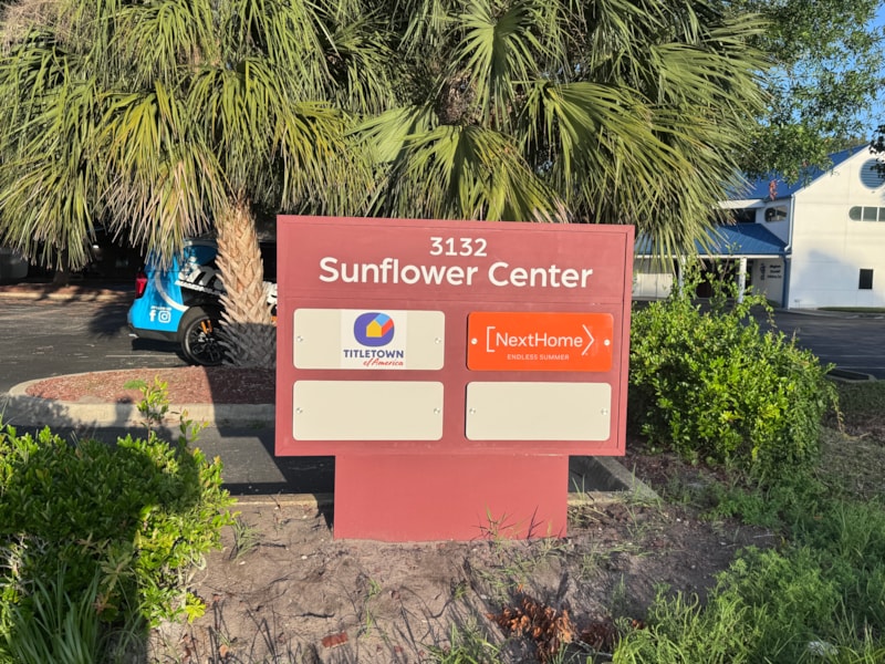 3D Signs & Dimensional Letters | Real Estate | Aluminum